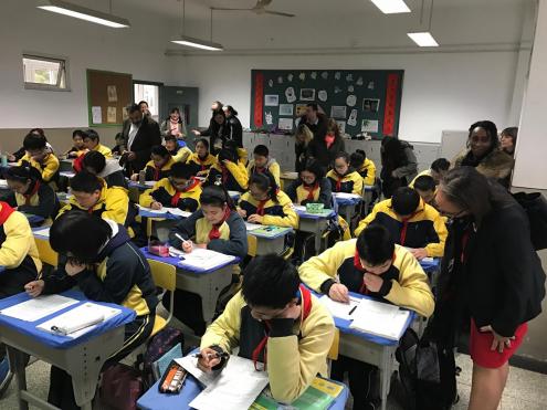 Maths Class at Secondary School
