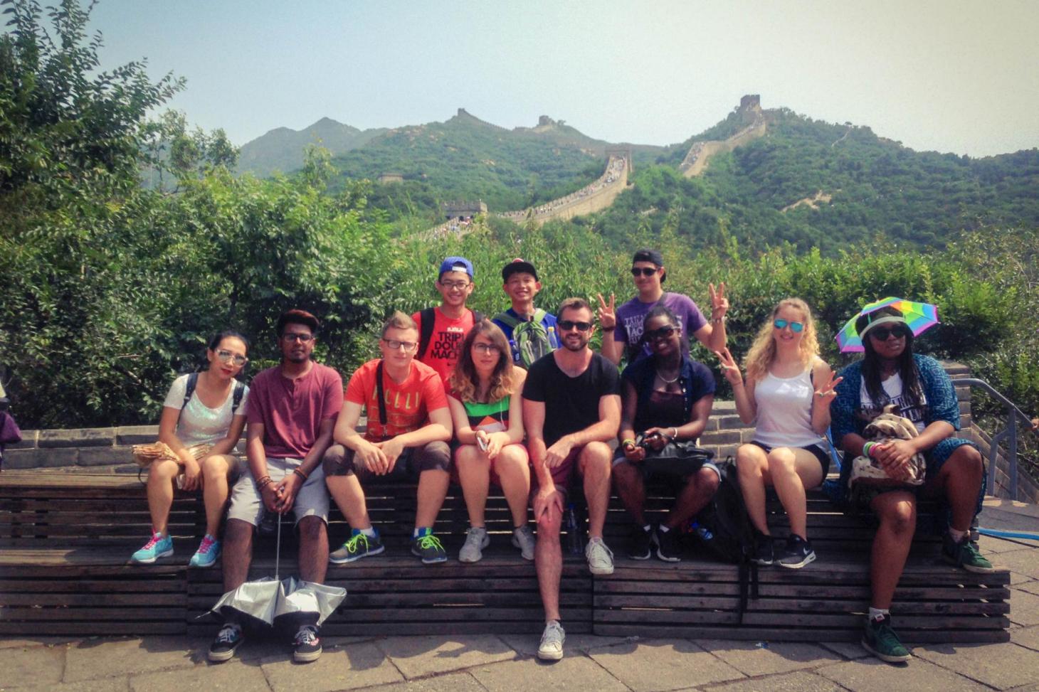 Petchey Academy students got the chance to visit the Great Wall of China