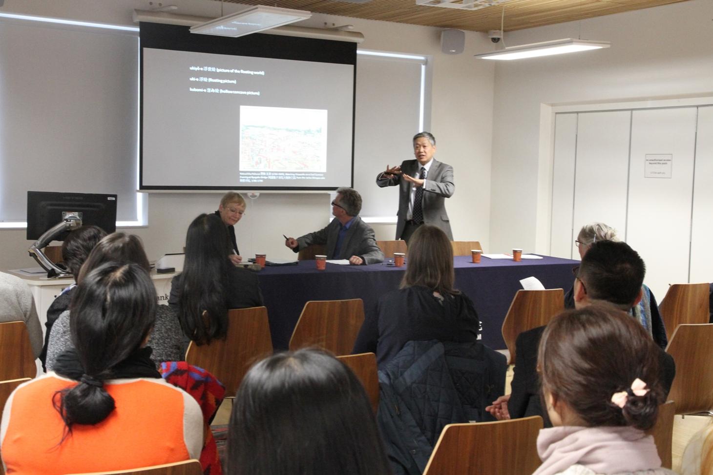 Professor Xu Yinong speaking at Symposium