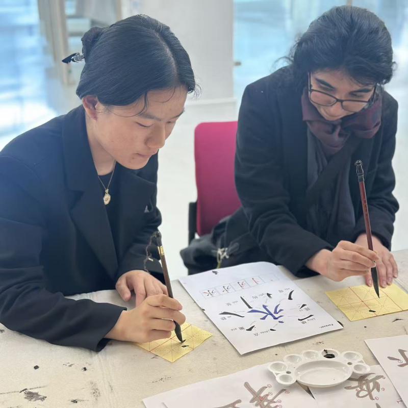 Students Find Calm Through Chinese Cultural Workshops